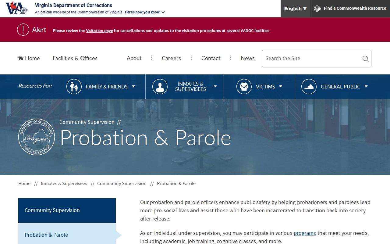 Grayson County Troutdale criminal records probation and parole source